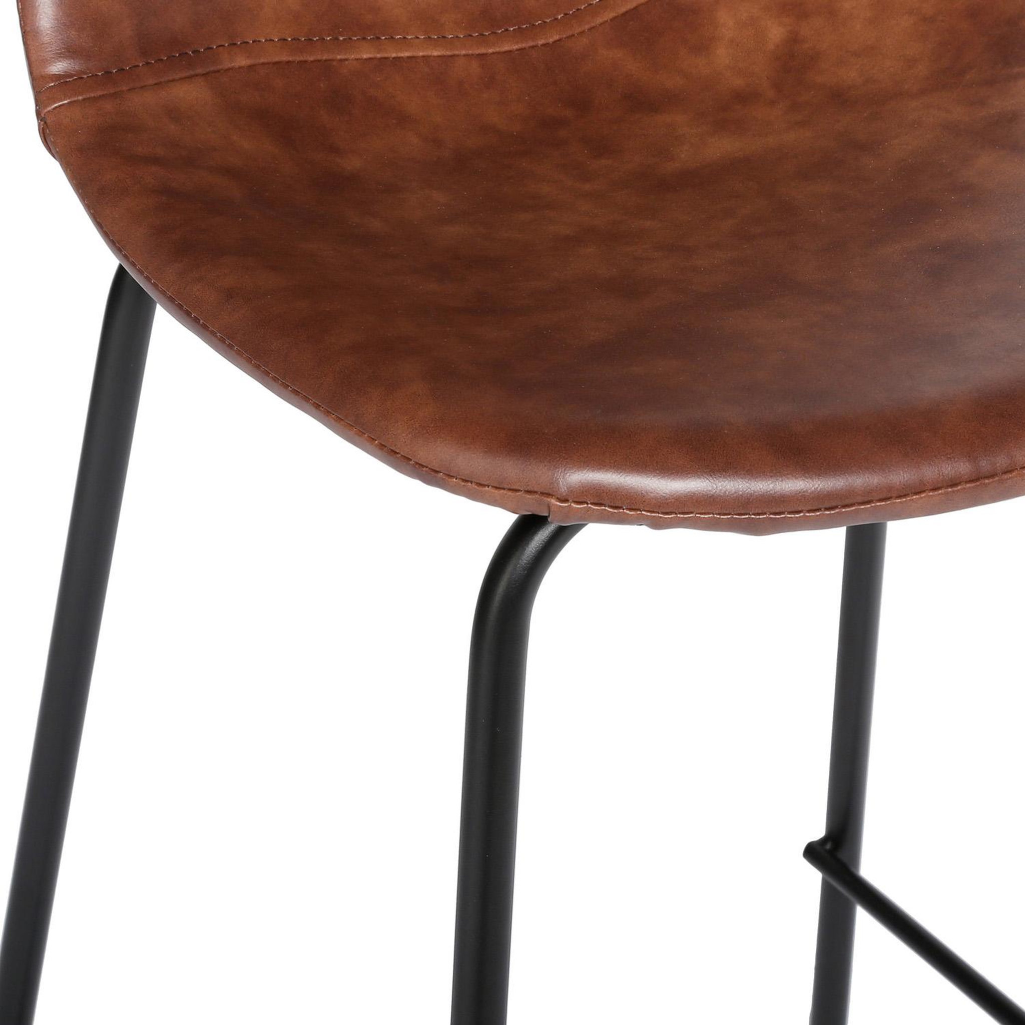 Voir la diapositive 2 : TOILINUX Lot de 2 chaises de bar vladi