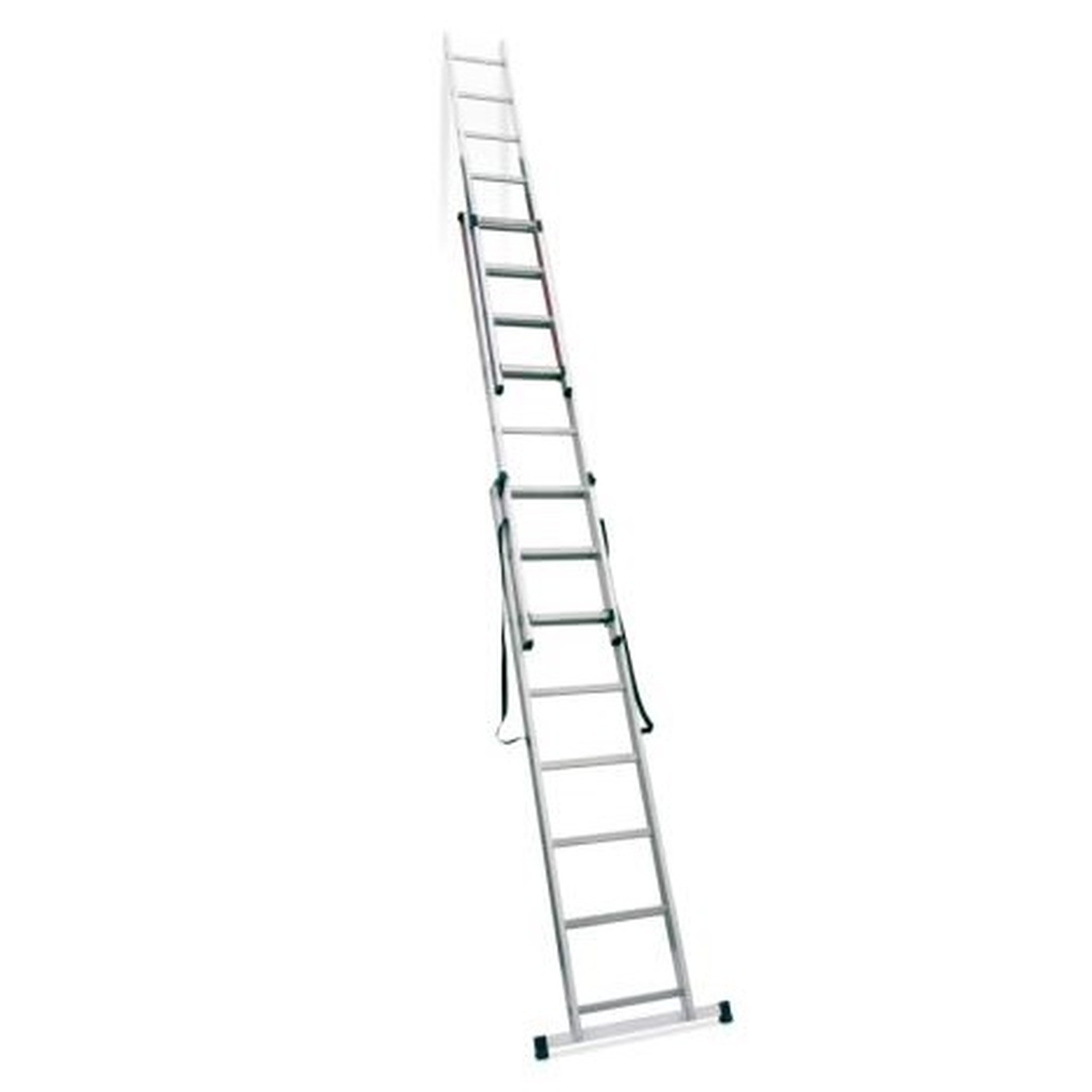 Voir la diapositive 2 : HAILO Echelle 3 plans 5m90 en aluminium - HOBBYSTEP
