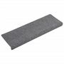 Voir la diapositive 3 : VIDAXL Tapis d'escalier 15 pcs Tissu aiguillete 65x21x4 cm Gris clair