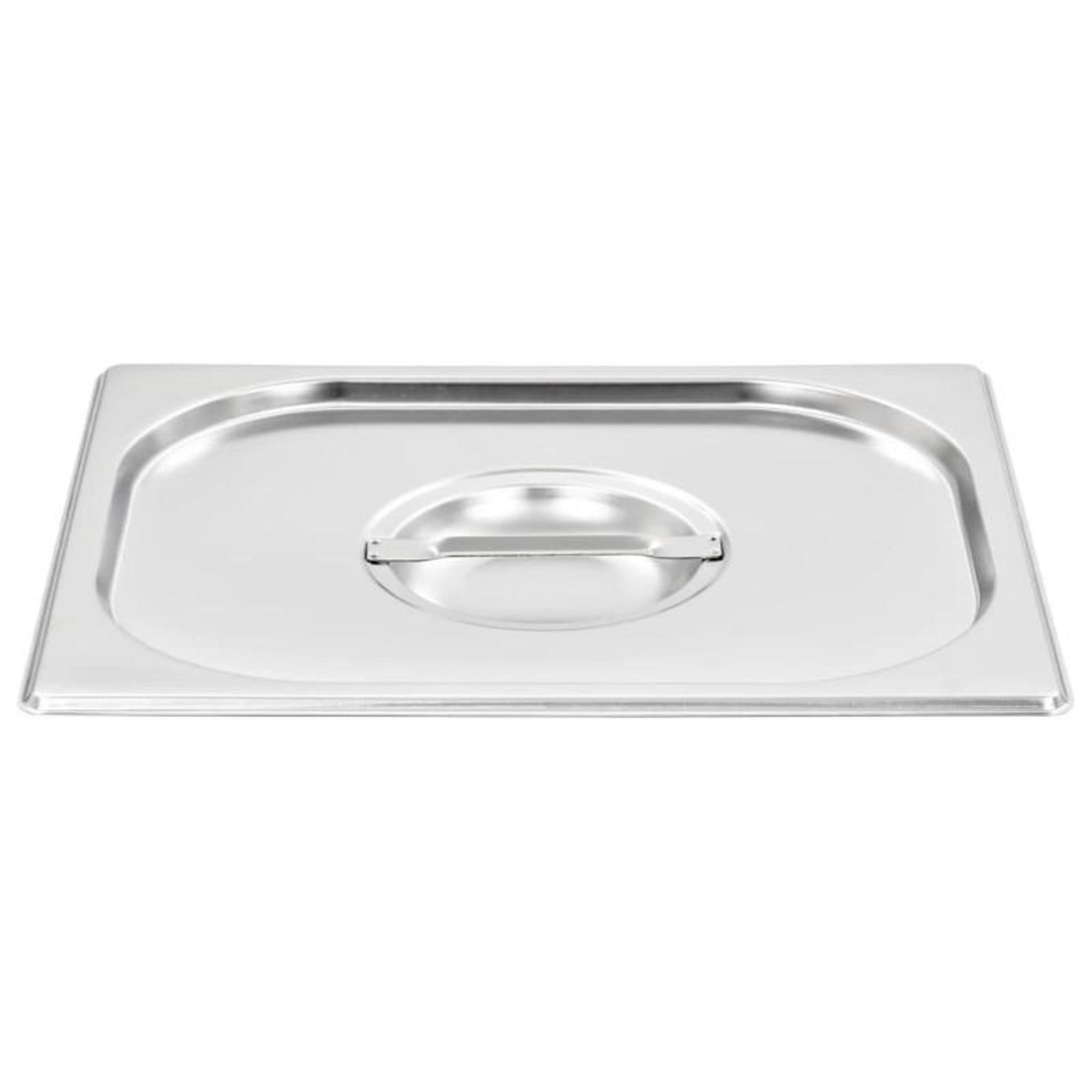 Voir la diapositive 3 : VIDAXL Couvercles de plateau 2 pcs GN 1 2 Acier inoxydable