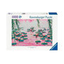 Voir la diapositive 1 : RAVENSBURGER Puzzle Ravensburger Nénuphars Roses 4000 pièces