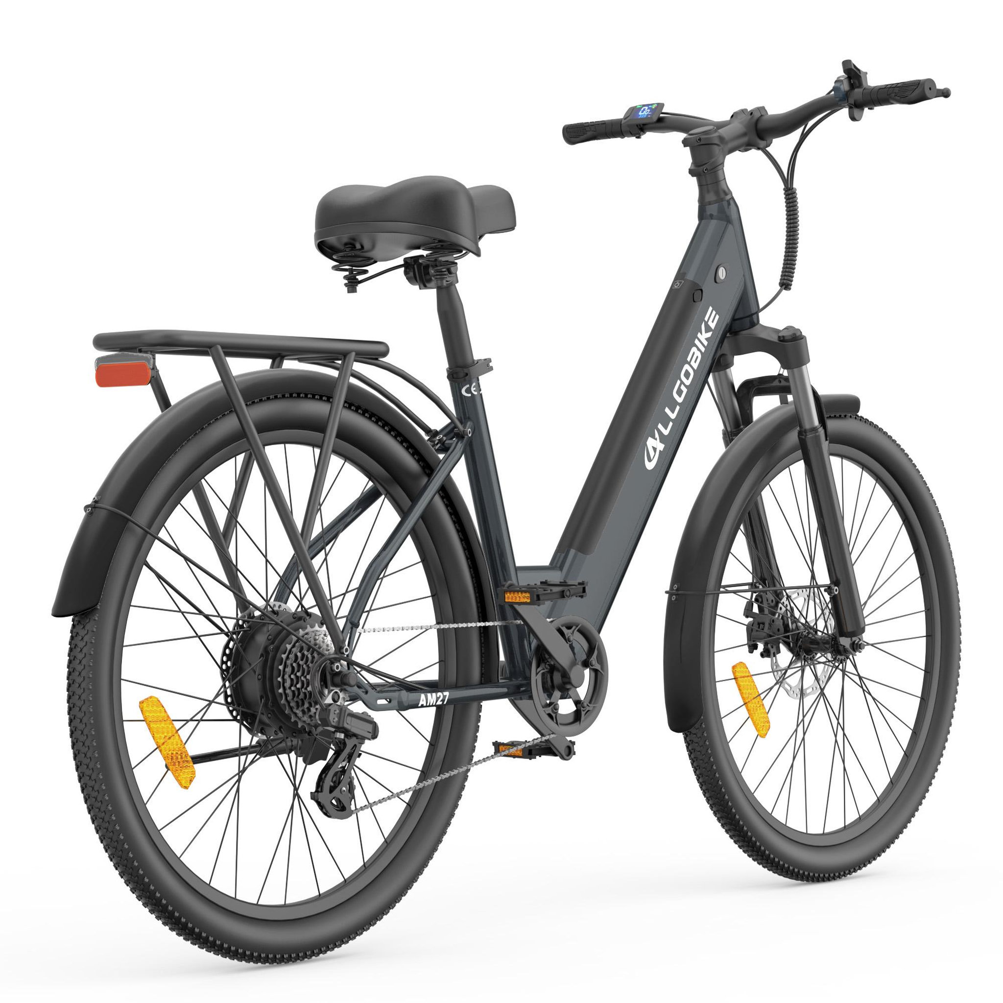 Voir la diapositive 2 : ALLGOBIKE Vélo électrique allgobike am27 27,5 pouces