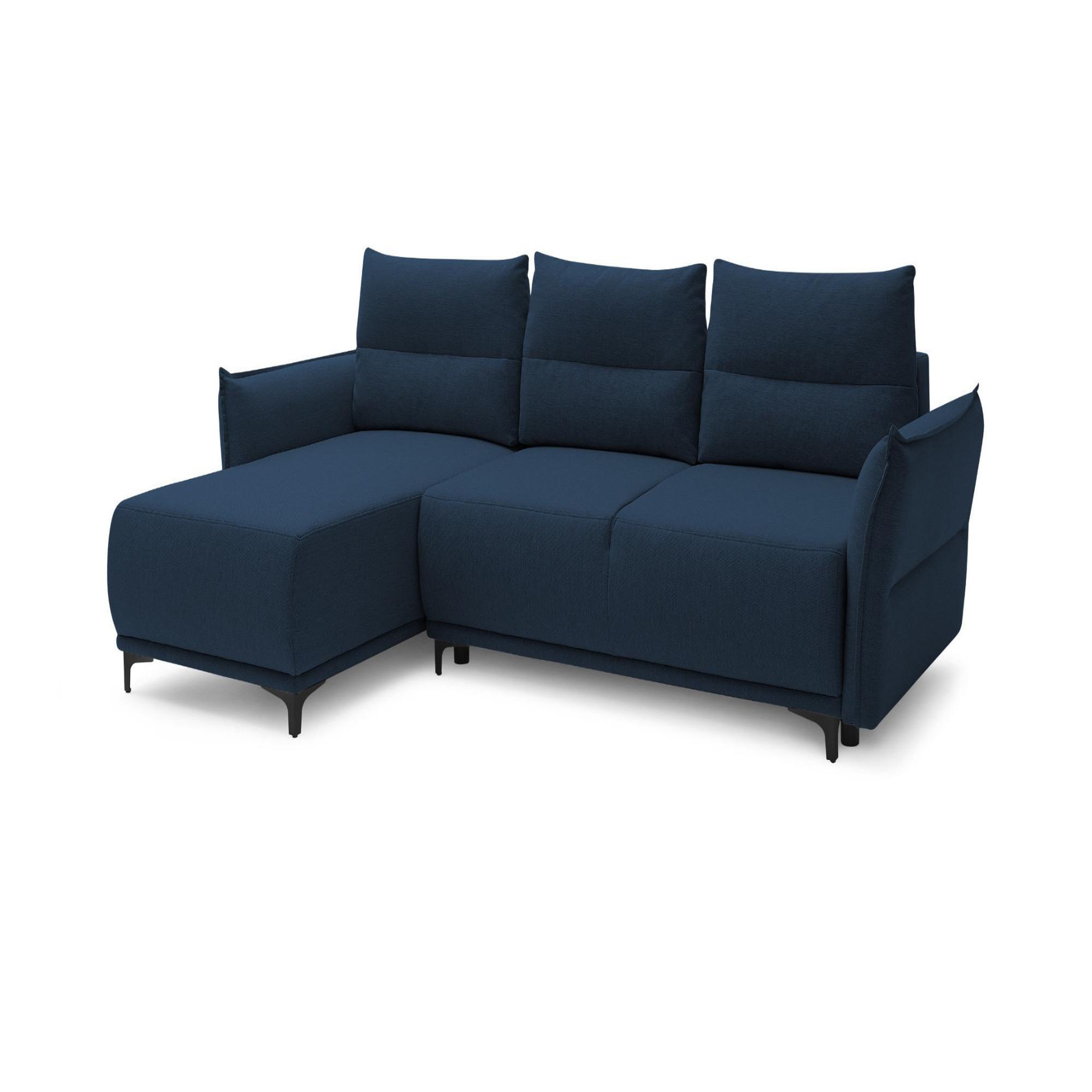 Voir la diapositive 6 : LISA DESIGN Arya - canapé d'angle réversible - convertible avec coffre - 4 places - style contemporain