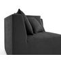 Voir la diapositive 5 : LISA DESIGN Amalfi - module d'angle réversible - en tissu