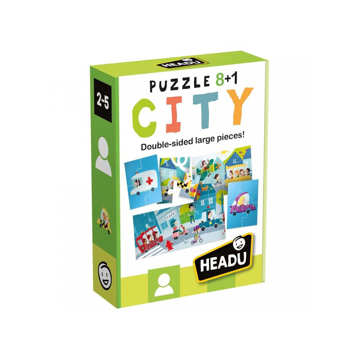 HEADU puzzle 8 + 1 the city- la ville