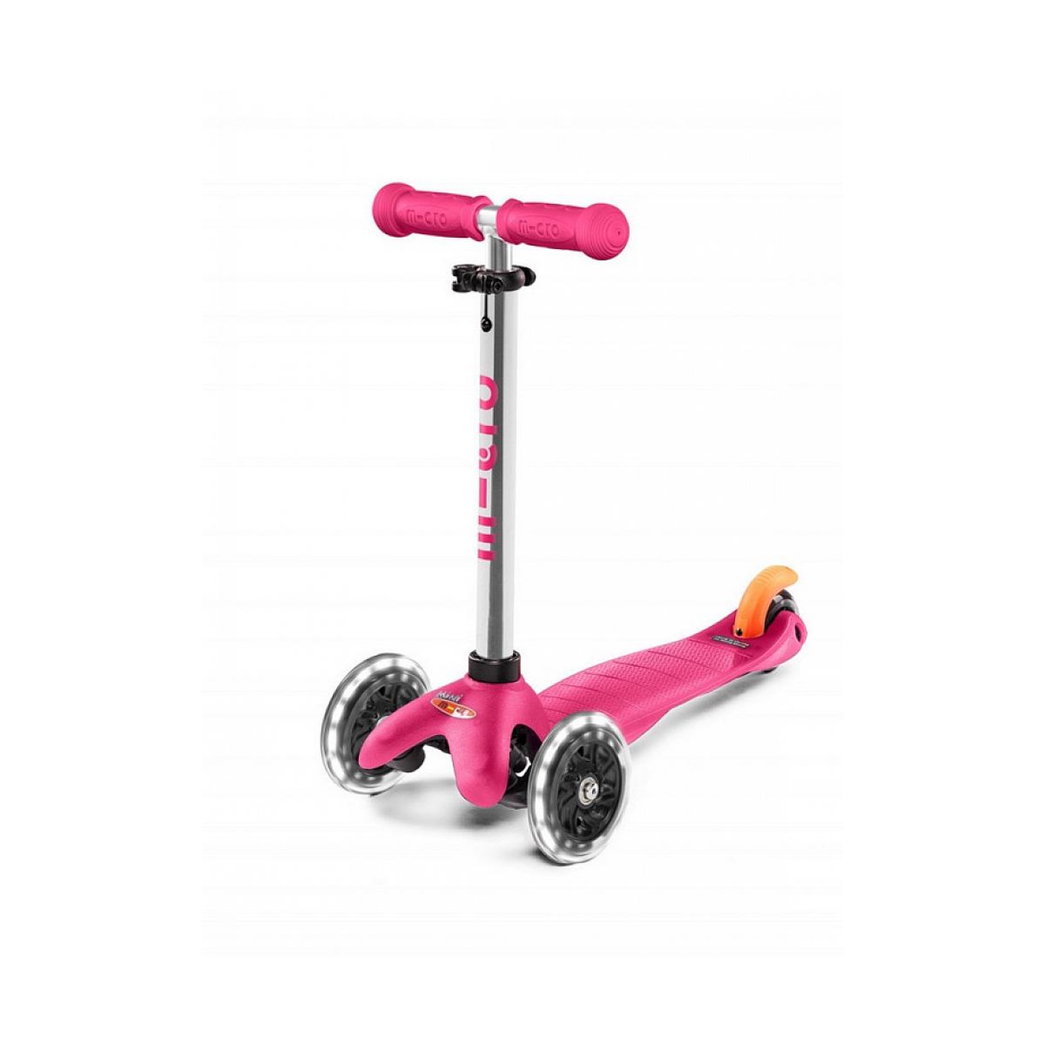 Voir la diapositive 2 : Micro Trottinette  Mobility Mini  Plus LED Rose