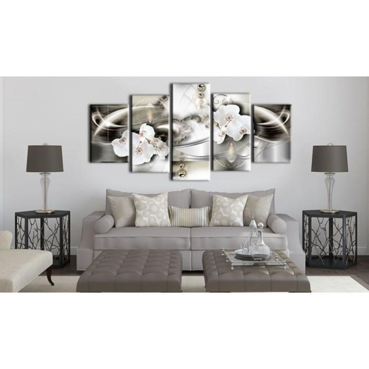 Paris Prix Tableau Imprimé  Orchids Among the Waves of Gold