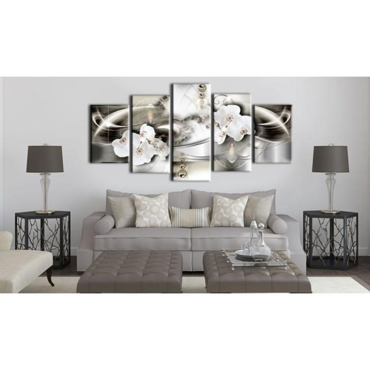 Paris Prix Tableau Imprimé  Orchids Among the Waves of Gold