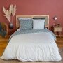 Voir la diapositive 3 : Home collection Parure de couette 3 pcs 100% microfibre, indily