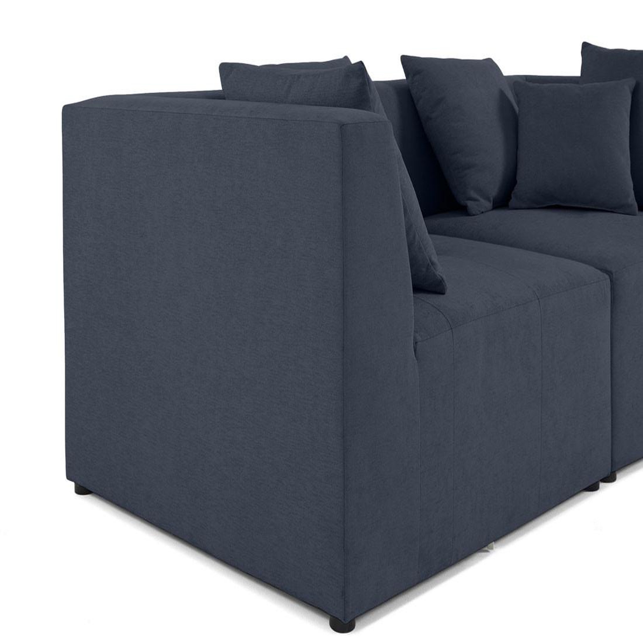 Voir la diapositive 5 : LISA DESIGN Amalfi - canapé modulable 2 places - en tissu
