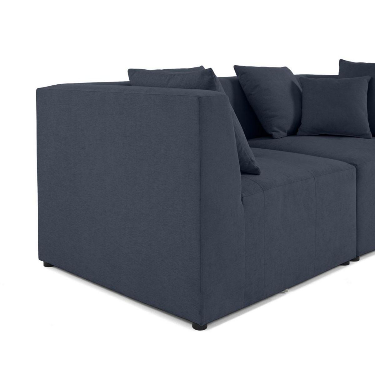 LISA DESIGN Amalfi - canapé modulable 2 places - en tissu