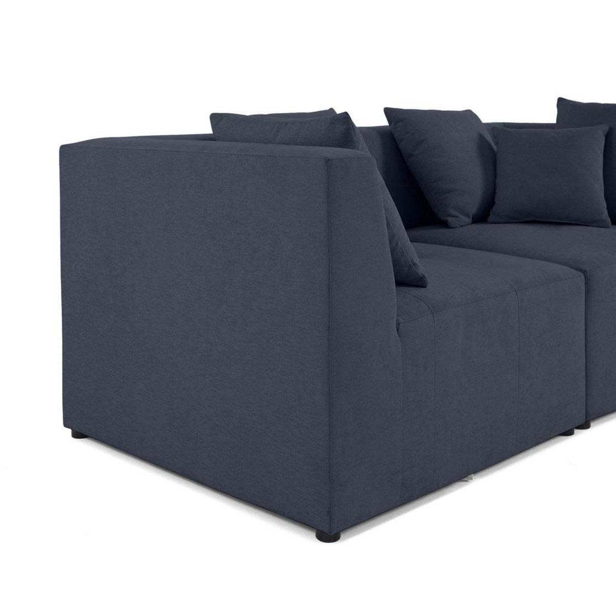 LISA DESIGN Amalfi - canapé modulable 2 places - en tissu