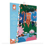 Voir la diapositive 1 : Juratoys-Janod Tableau a strasser La jungle La nuit - Kit creatif