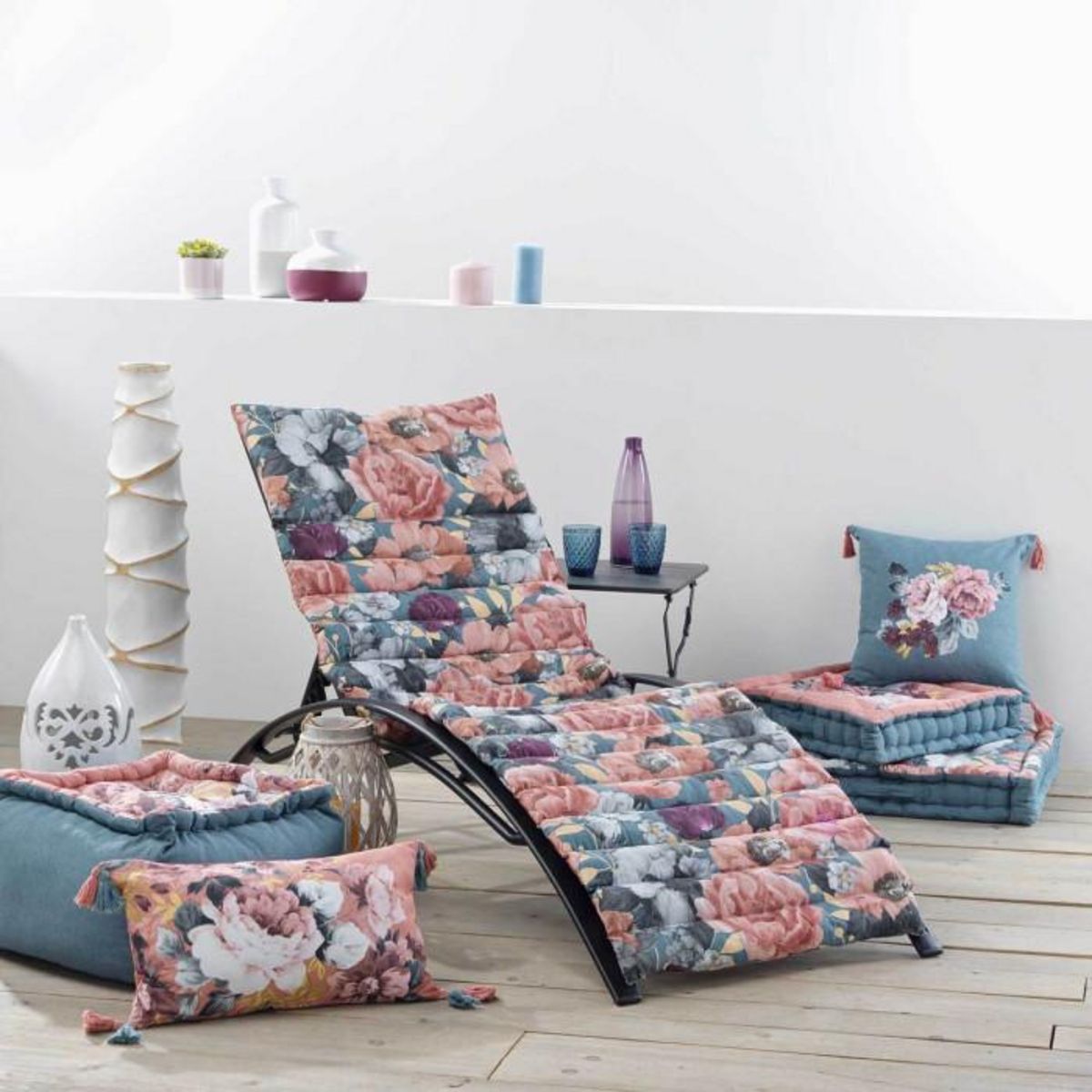 Paris Prix Matelas Bain de Soleil  Rosalita  60x180cm Multicolore