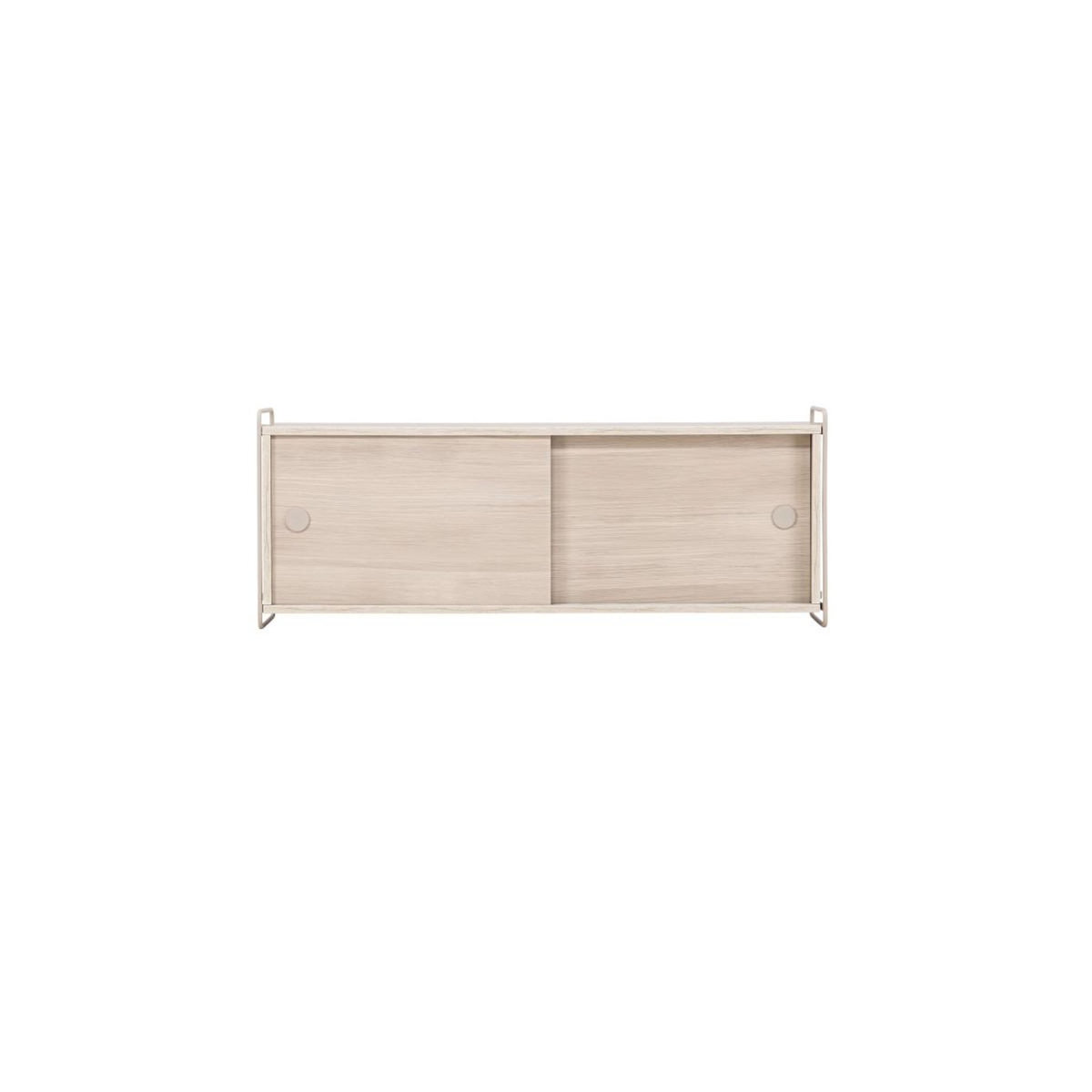 Paris Prix Étagère Murale 2 Portes  Paris  122cm Naturel