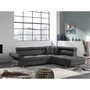 Voir la diapositive 1 : BEST MOBILIER Linea - canapé d'angle droit convertible - 5 places - avec têtières