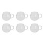 Voir la diapositive 1 : SECRET DE GOURMET Lot de 6 Mugs en Verre  Pumpkin  35cl Transparent