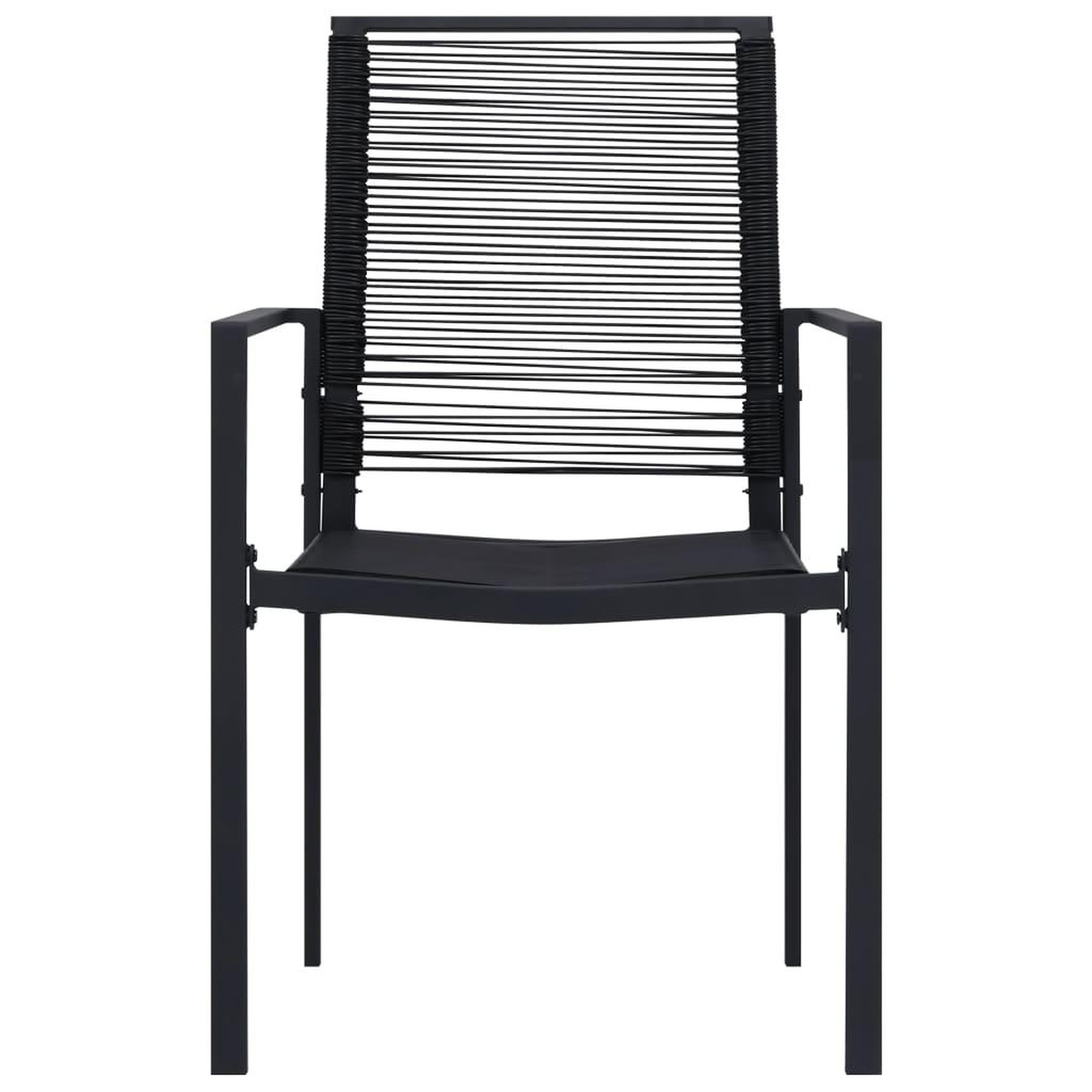 Voir la diapositive 4 : VIDAXL Ensemble a manger de jardin 3 pcs