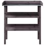 Voir la diapositive 4 : VIDAXL Table a plantes avec etageres gris 78x38x82,5 cm bois de sapin