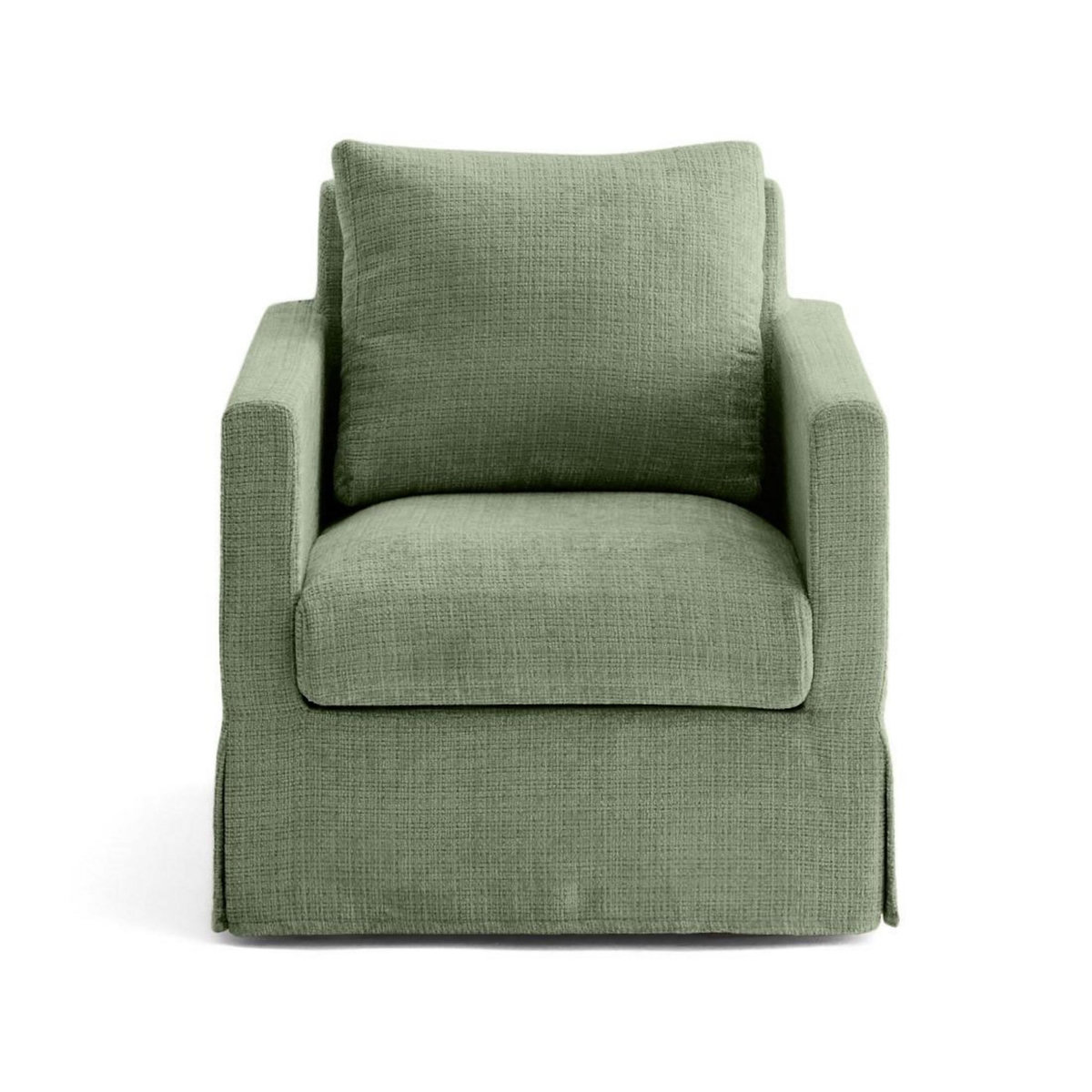 LISA DESIGN Serena - housse en velours texturé pour fauteuil
