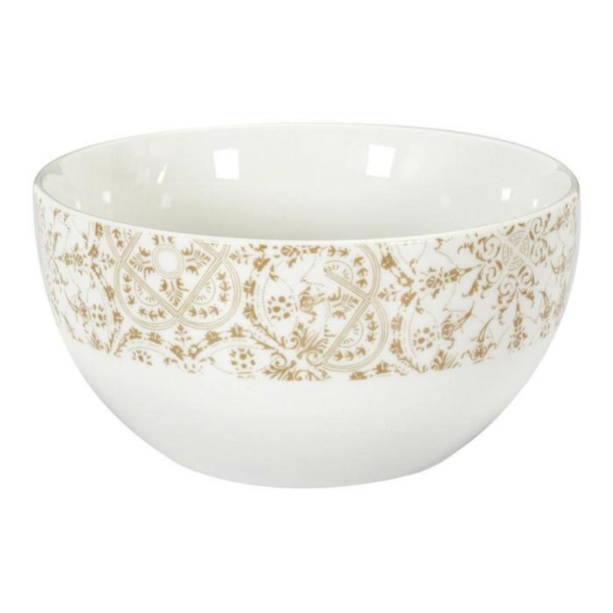 Paris Prix Lot de 6 Bols en Porcelaine  Faience  60cl Blanc