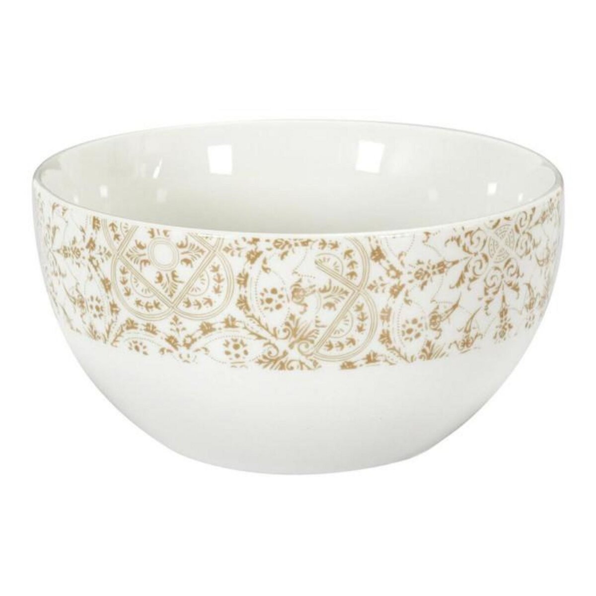 Paris Prix Lot de 6 Bols en Porcelaine  Faience  60cl Blanc