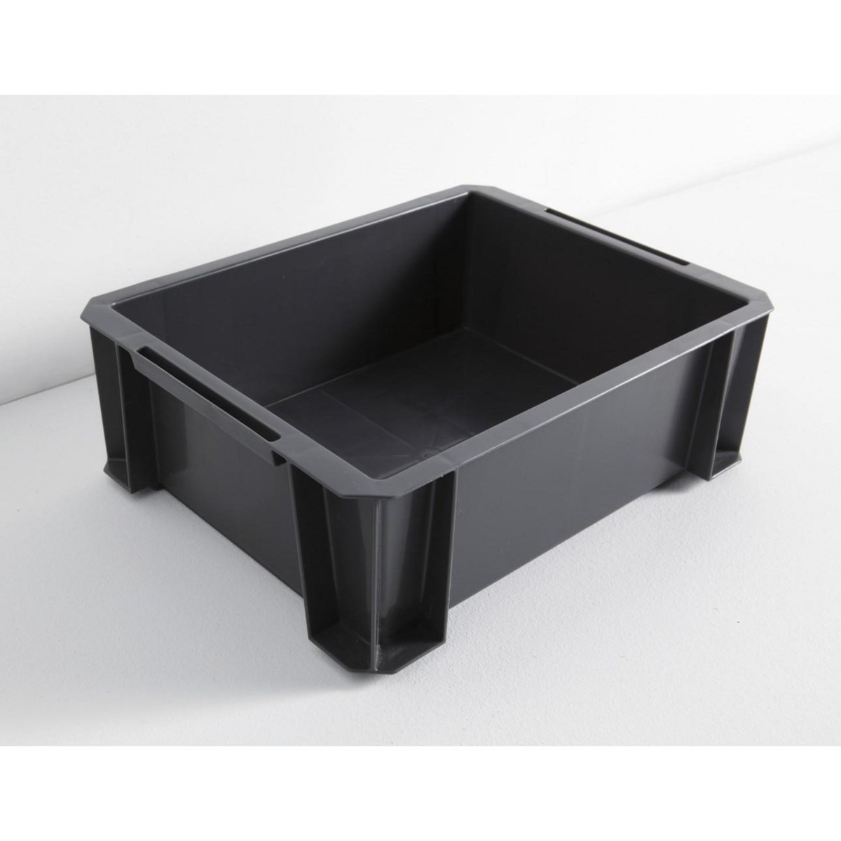 CENTRALE BRICO bac de manutention IRIS plastique anthracite l.35 x P.27.5 x H.12 cm cm, 8 l