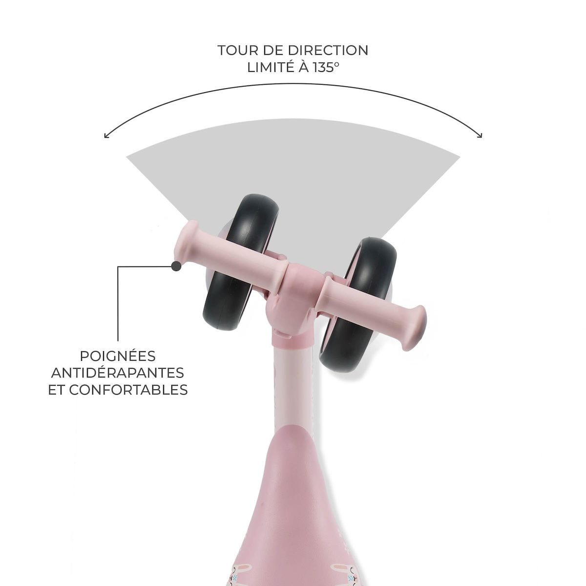 KINDERKRAFT Draisienne enfant roues led dès 2 ans