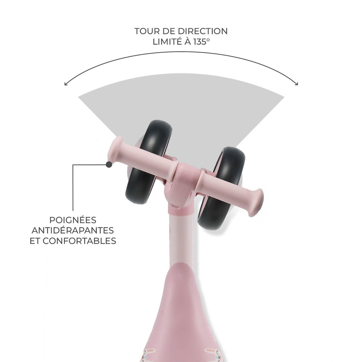 KINDERKRAFT Draisienne enfant roues led dès 2 ans