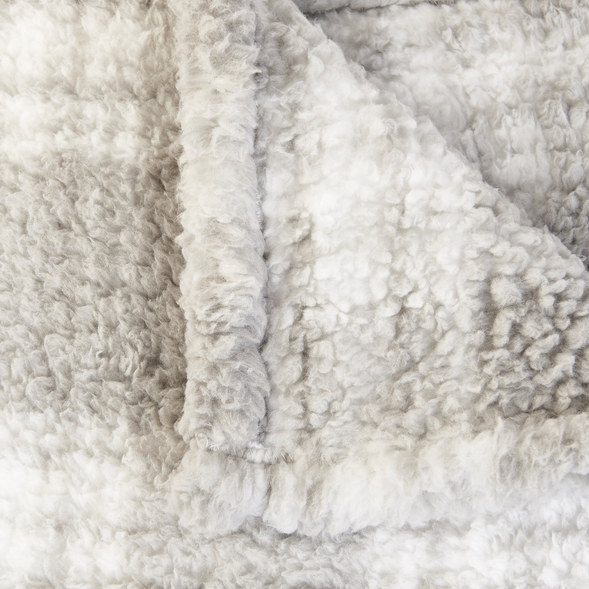 Voir la diapositive 3 : ACTUEL Plaid en polaire teddy 250gsm 