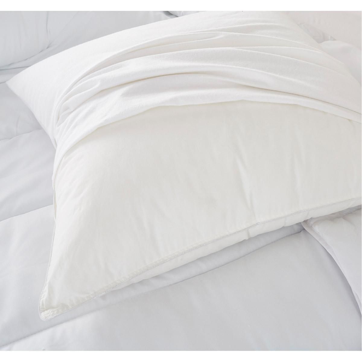 FUTURE HOME Protège oreiller molleton anti-acariens impérméable