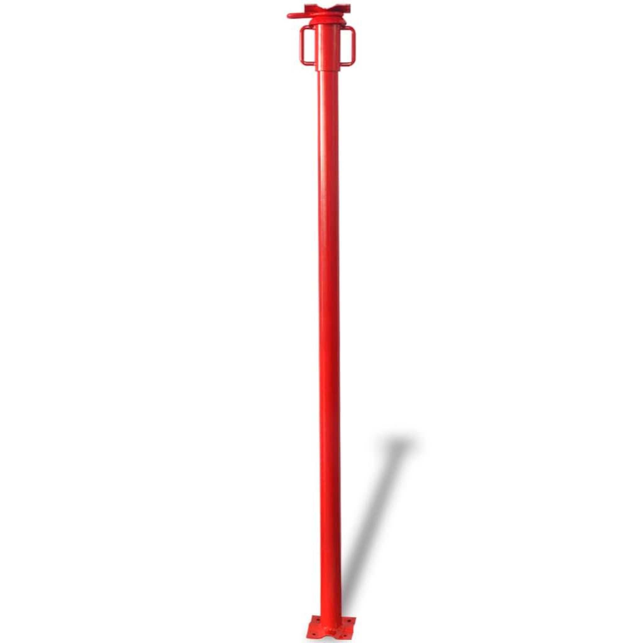Voir la diapositive 1 : VIDAXL Support Acrow 280 cm Rouge