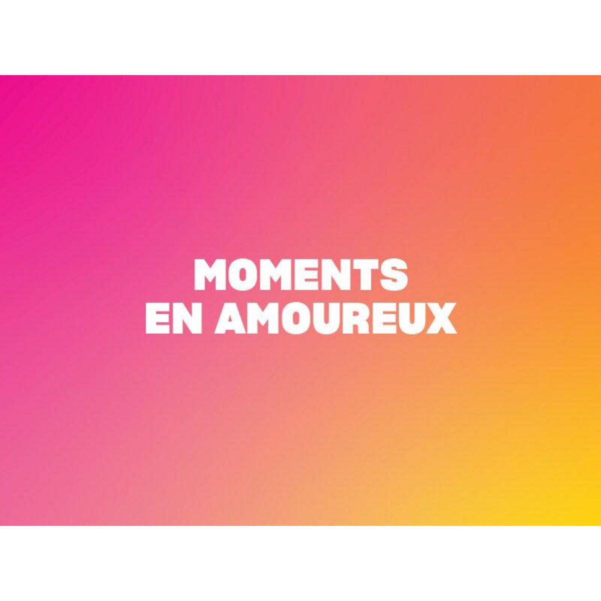Smartbox Moments en amoureux - Coffret Cadeau Multi-thèmes