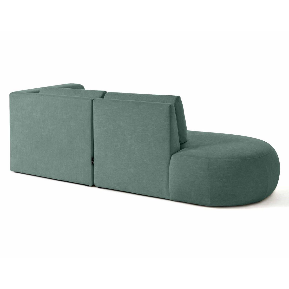 LISA DESIGN Santorini - canapé modulable d'angle droit - 4 places - en tissu texturé