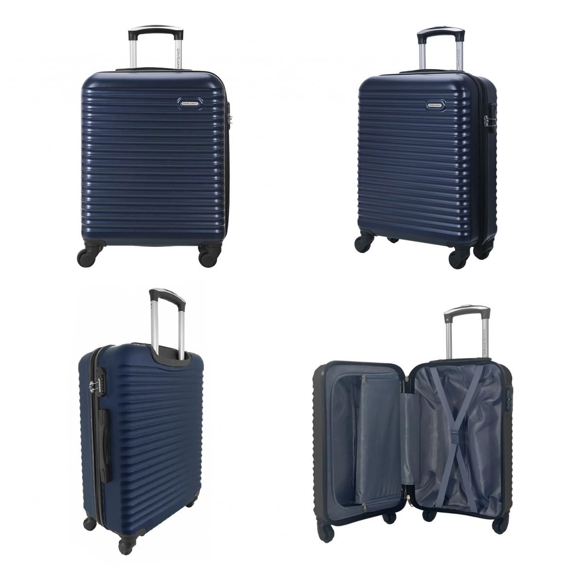 David Jones Lot 3 valises rigides dont 1 valise cabine