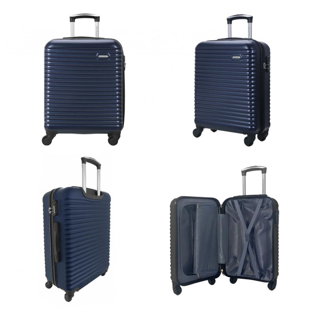 David Jones Lot 3 valises rigides dont 1 valise cabine