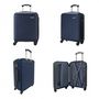 Voir la diapositive 3 : David Jones Lot 3 valises rigides dont 1 valise cabine
