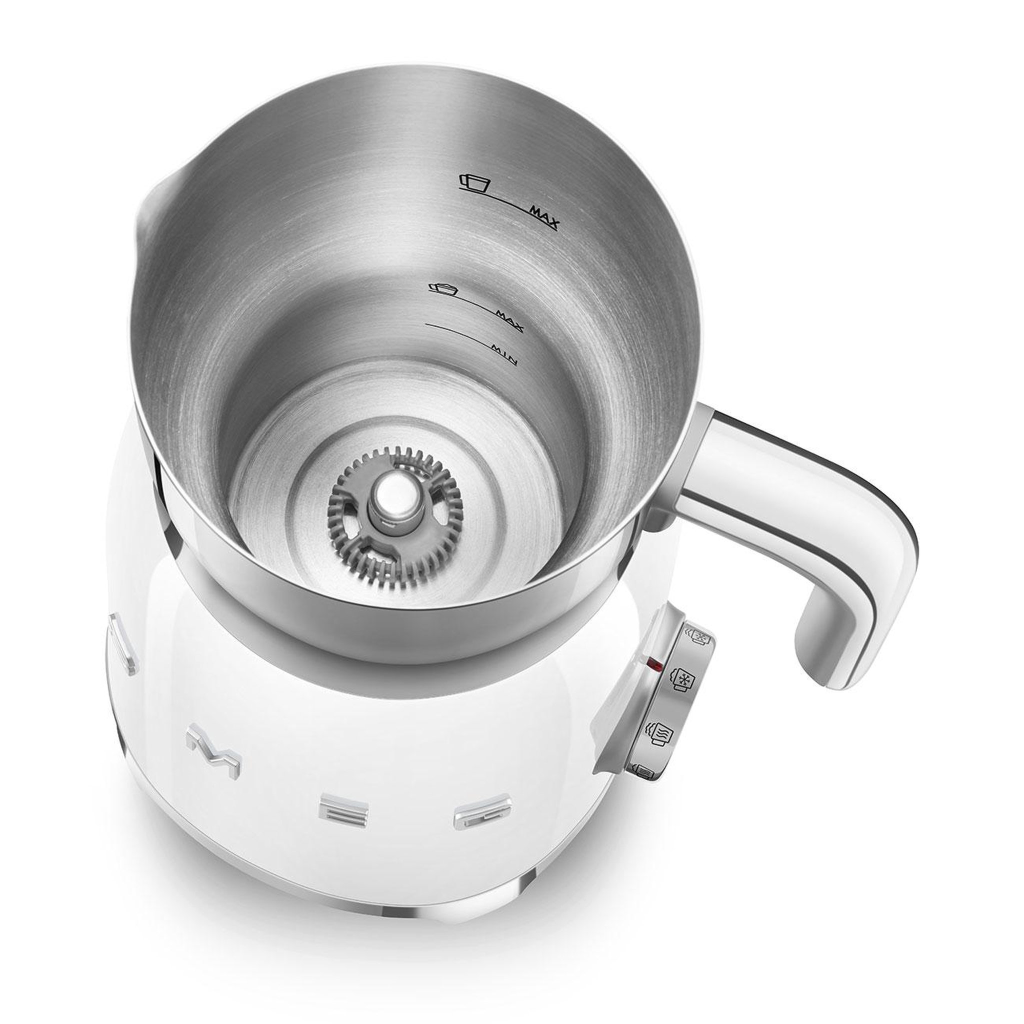 Voir la diapositive 6 : SMEG Chocolatière mff11wheu blanc