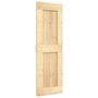 Voir la diapositive 2 : VIDAXL Porte NARVIK 70x210 cm bois massif de pin