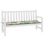 Voir la diapositive 3 : VIDAXL Coussin de banc de jardin multicolore 150x50x3 cm tissu oxford