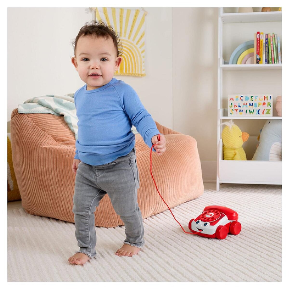 MATTEL Fisher-Price – Téléphone anime rouge