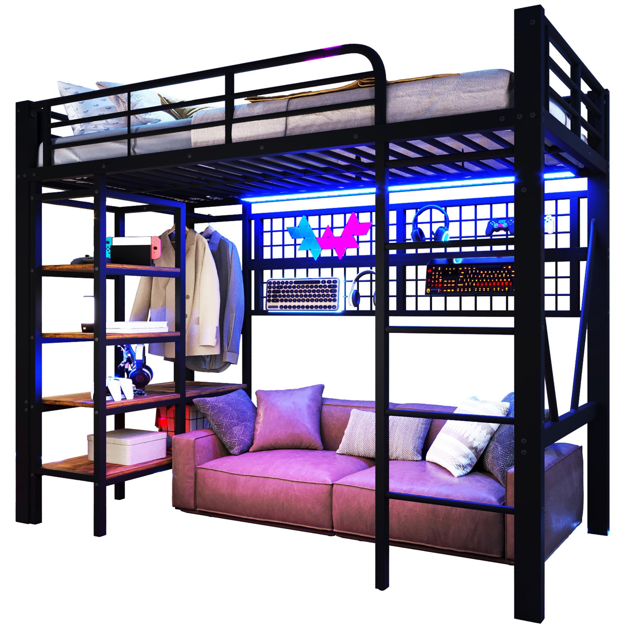 Voir la diapositive 1 : MERAX Lit mezzanine