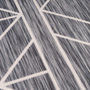 Voir la diapositive 3 : Paris Prix Tapis Tissé Imprimé à Poils Plats  Maya II  Anthracite