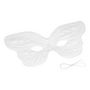 Voir la diapositive 1 : Paris Prix Masque à Décorer  Papillon  16x24cm Blanc