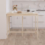 Voir la diapositive 5 : VIDAXL Table de bar 140x80x110 cm Bois massif de pin
