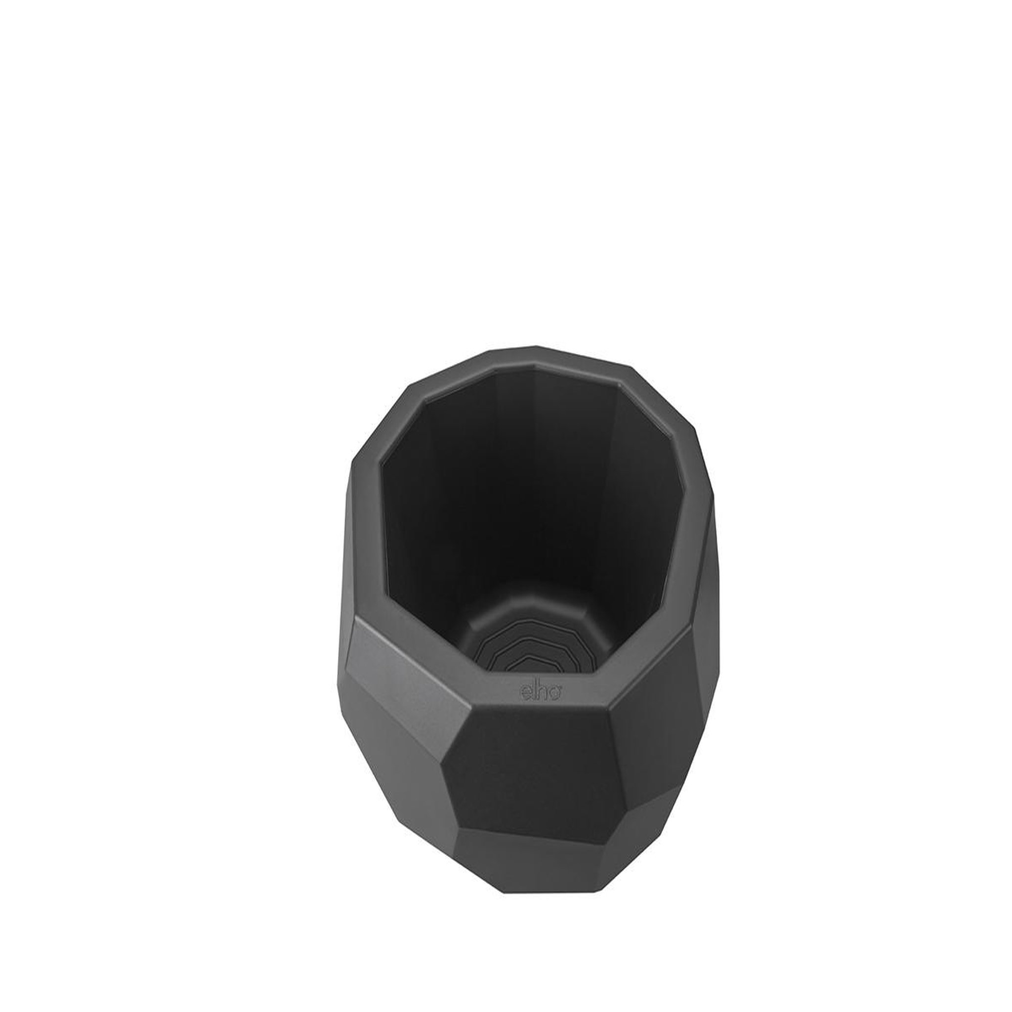 Voir la diapositive 3 : ELHO Pot de fleurs Pure Edge Ø 40 cm Anthracite - elho
