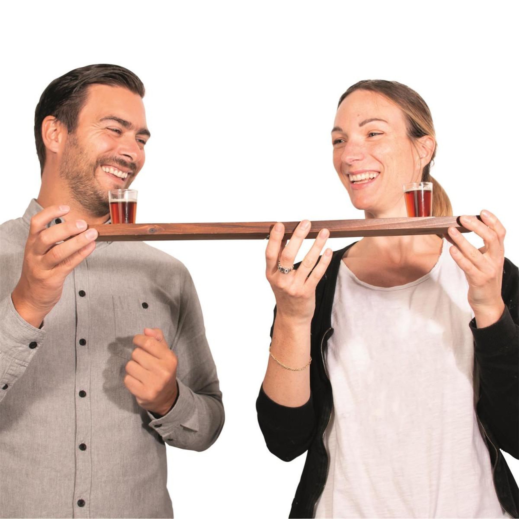 Voir la diapositive 3 : MISTER GADGET Jeu à boire  shotski  60cm naturel