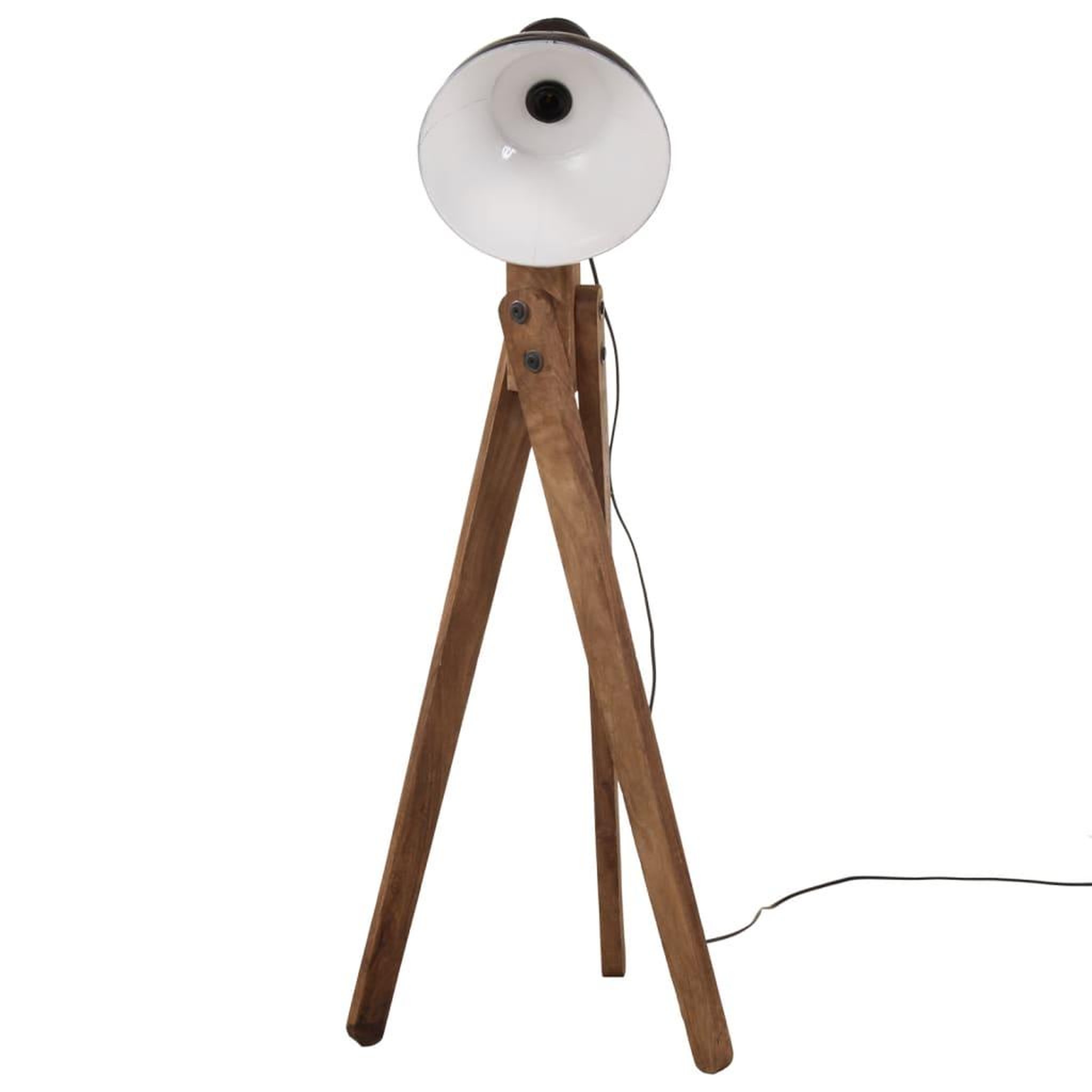 Voir la diapositive 3 : VIDAXL Lampadaire 25 W noir 45x45x120 cm E27