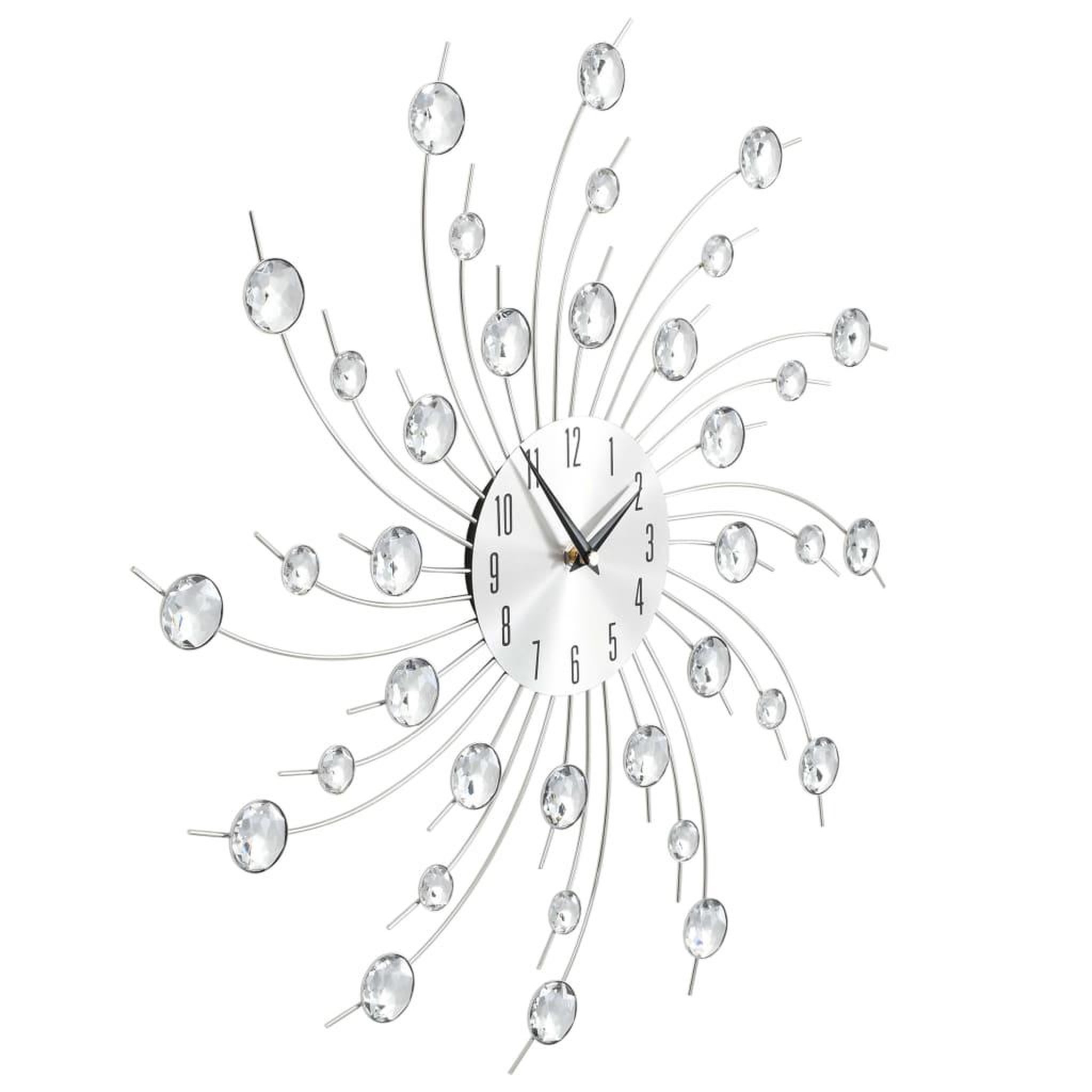Voir la diapositive 3 : VIDAXL Horloge murale avec mouvement a quartz design moderne 50 cm