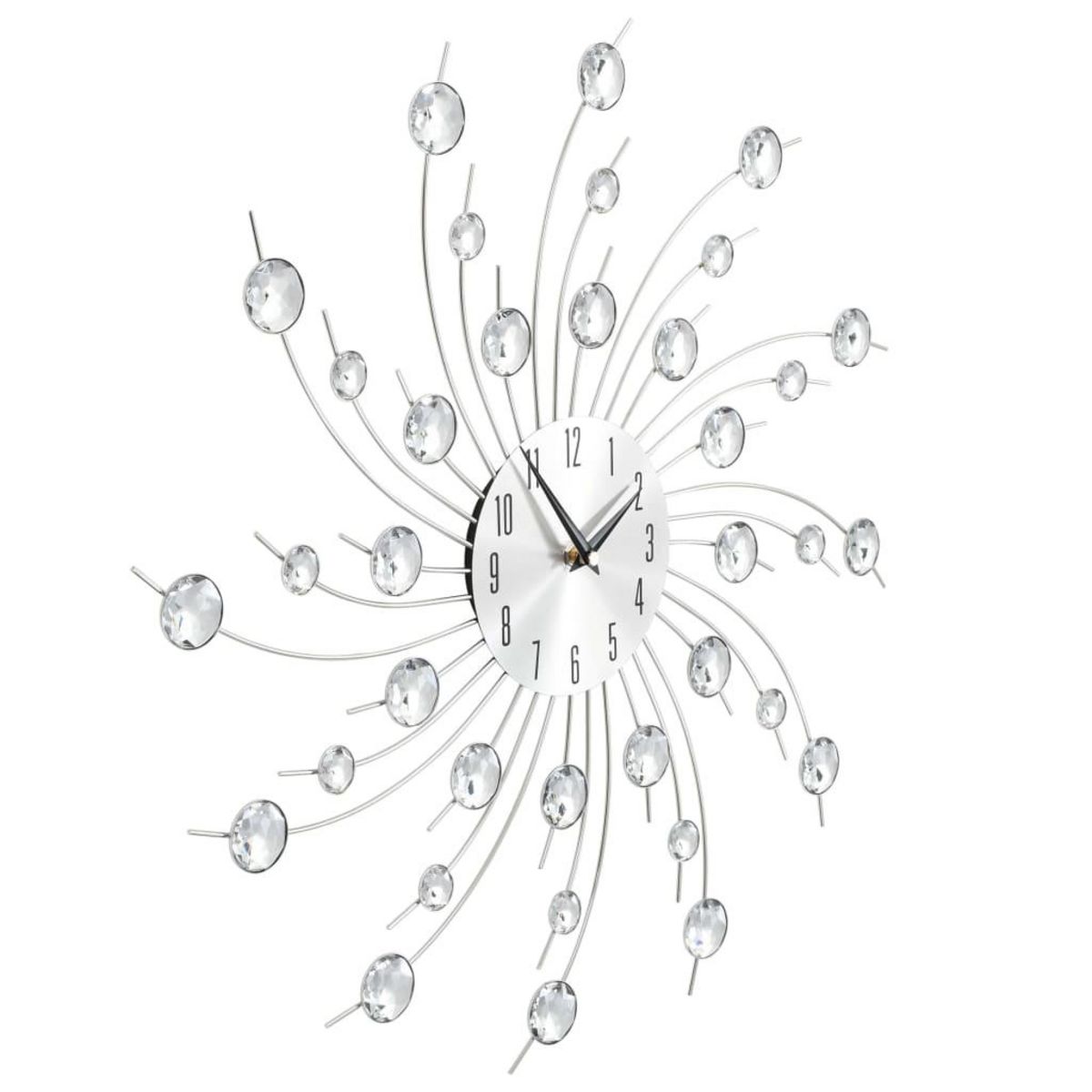 VIDAXL Horloge murale avec mouvement a quartz Design moderne 50 cm